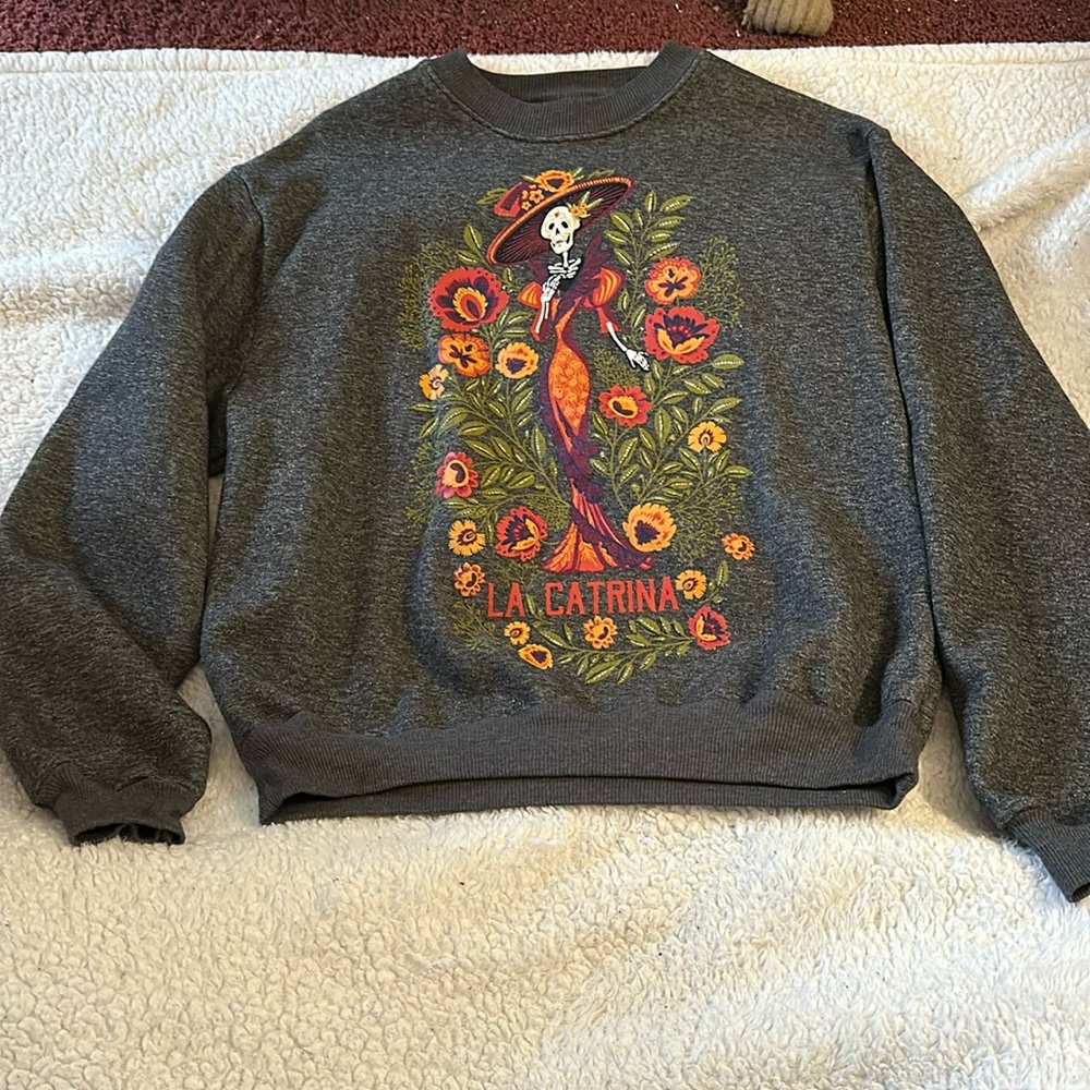 La Catrina Crew Neck Sweatshirt